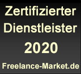 Zertifikat www.Freelance-Market.de
